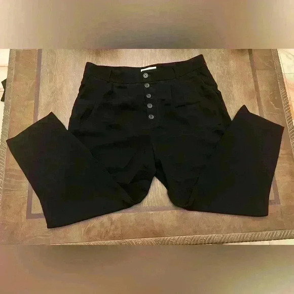 Anthropologie Sasha Button Fly Pockets High Rise - Picture 2 of 7